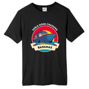 Matching Bahamas Cruise Girl Gone Cruising Trip Tall Fusion ChromaSoft Performance T-Shirt