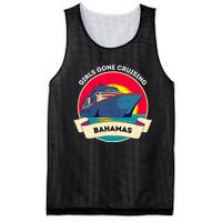 Matching Bahamas Cruise Girl Gone Cruising Trip Mesh Reversible Basketball Jersey Tank