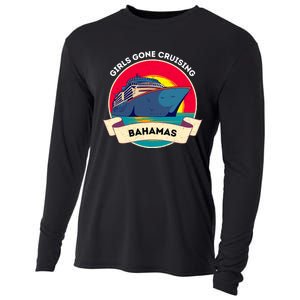 Matching Bahamas Cruise Girl Gone Cruising Trip Cooling Performance Long Sleeve Crew