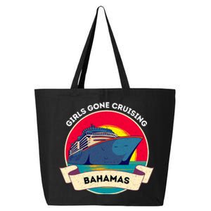 Matching Bahamas Cruise Girl Gone Cruising Trip 25L Jumbo Tote