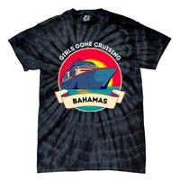 Matching Bahamas Cruise Girl Gone Cruising Trip Tie-Dye T-Shirt