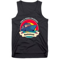 Matching Bahamas Cruise Girl Gone Cruising Trip Tank Top