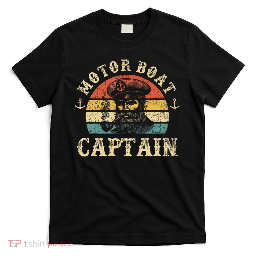 Motor Boat Captain T-Shirt