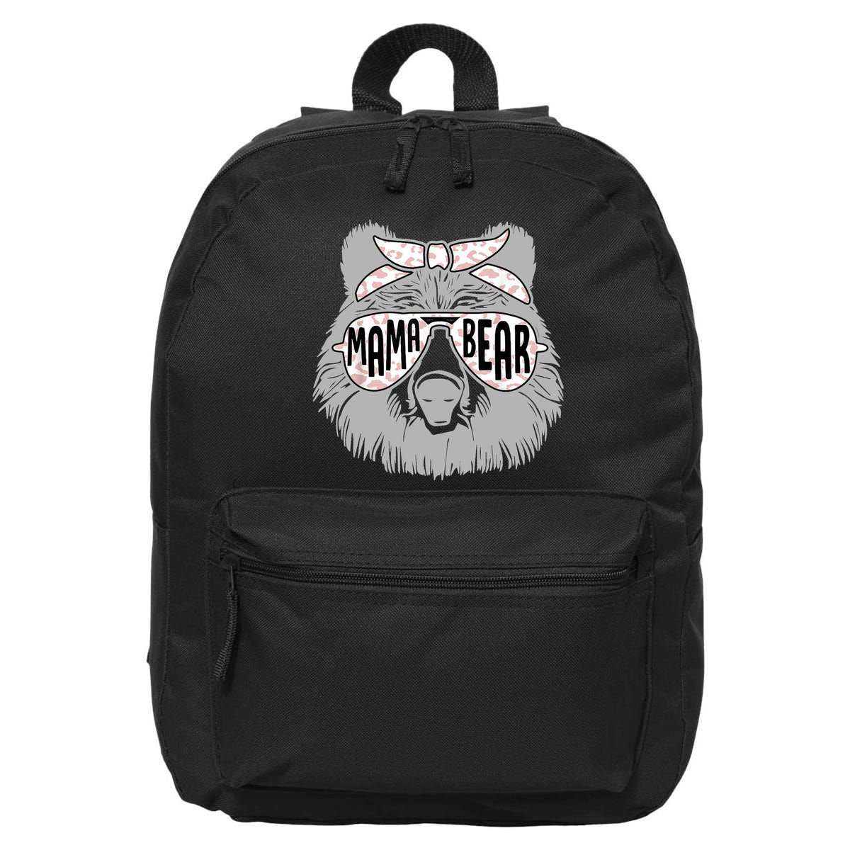 Mama Bear Cute Gift Mom 16 in Basic Backpack