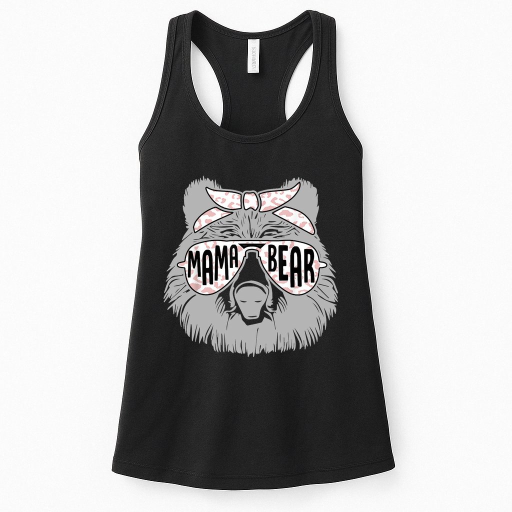 Mama Bear Cute Gift Mom Womens Tank Top