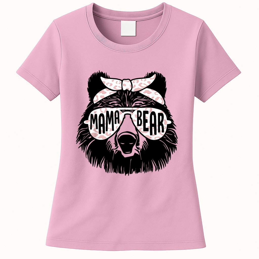 Mama Bear Cute Gift Mom Womens T-Shirt