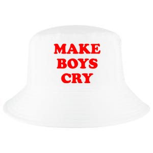 Make Boys Cry Funny Humor Cool Comfort Performance Bucket Hat