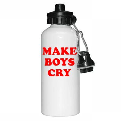 Make Boys Cry Funny Humor Aluminum Water Bottle