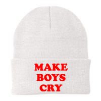 Make Boys Cry Funny Humor Knit Cap Winter Beanie