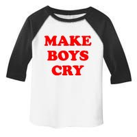 Make Boys Cry Funny Humor Toddler Fine Jersey T-Shirt