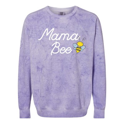 Mama Bee Cute Sassy Honey Bee Mothers Day Gift Idea Colorblast Crewneck Sweatshirt