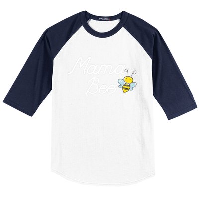 Mama Bee Cute Sassy Honey Bee Mothers Day Gift Idea Baseball Sleeve Shirt