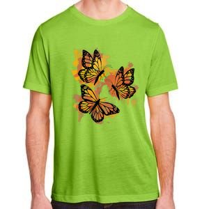 Monarch Butterfly Colourful Butterfly Adult ChromaSoft Performance T-Shirt