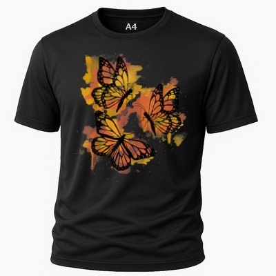 Monarch Butterfly Colourful Butterfly Performance Shirt