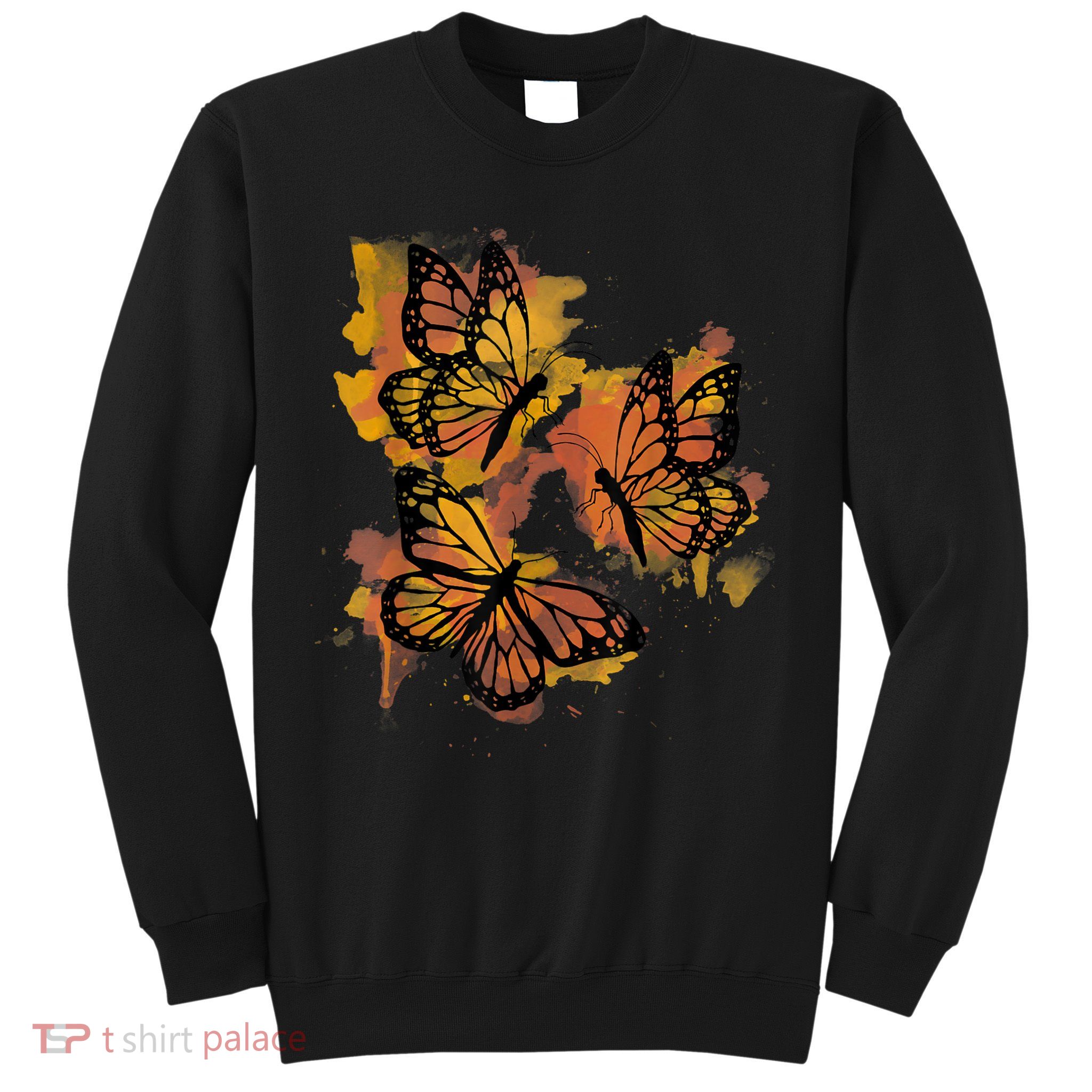 Monarch Butterfly Colourful Butterfly Sweatshirt