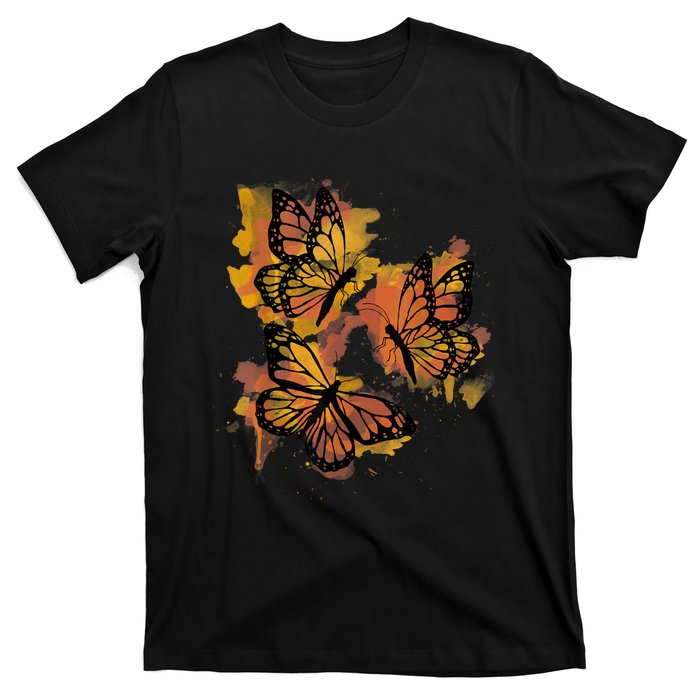 Monarch Butterfly Colourful Butterfly T-Shirt