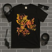 Monarch Butterfly Colourful Butterfly T-Shirt