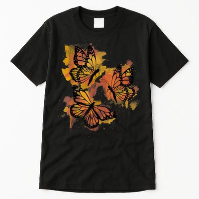 Monarch Butterfly Colourful Butterfly Tall T-Shirt