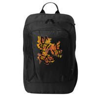 Monarch Butterfly Colourful Butterfly City Backpack