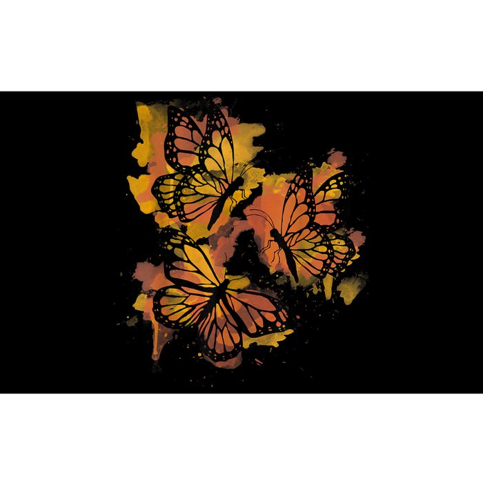 Monarch Butterfly Colourful Butterfly Bumper Sticker