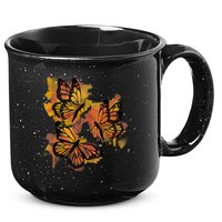 Monarch Butterfly Colourful Butterfly 15oz Campfire Ceramic Mug