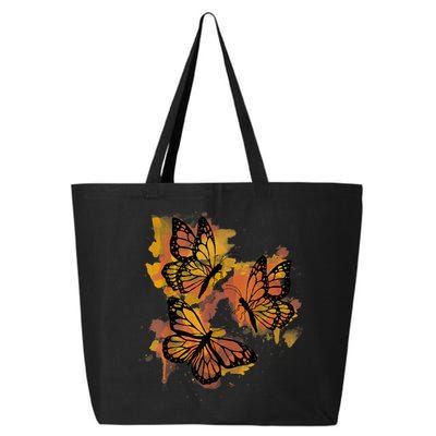 Monarch Butterfly Colourful Butterfly 25L Jumbo Tote