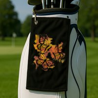 Monarch Butterfly Colourful Butterfly Golf Towel