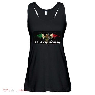 Mexicali Baja California Mexico License Plate Aesthetic Ladies Essential Flowy Tank
