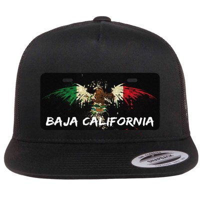 Mexicali Baja California Mexico License Plate Aesthetic Flatbill Hat
