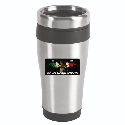 Mexicali Baja California Mexico License Plate Aesthetic 16oz Travel Tumbler