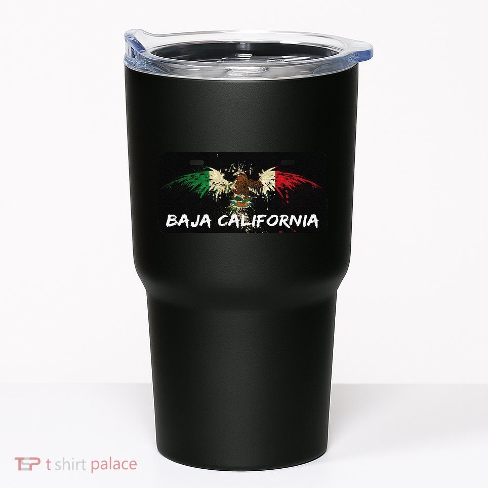 Mexicali Baja California Mexico License Plate Aesthetic Tumbler