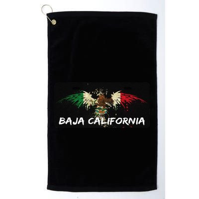 Mexicali Baja California Mexico License Plate Aesthetic Golf Towel