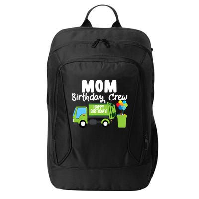 Mom Birthday Crew Garbage Truck Birthday Party City Backpack