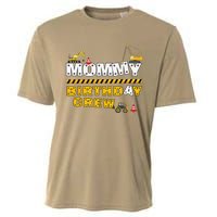 Mommy Birthday Crew Construction Family Birthday Party Cooling Performance Crew T-Shirt