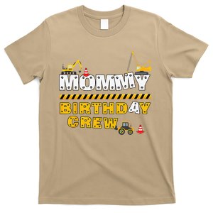 Mommy Birthday Crew Construction Family Birthday Party T-Shirt