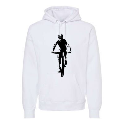 Mountain Bike Cycling Premium Hoodie