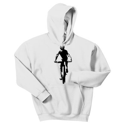 Mountain Bike Cycling Kids Hoodie