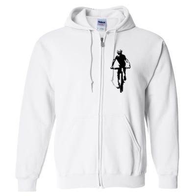 Mountain Bike Cycling Full Zip Hoodie