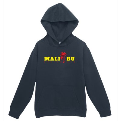 Malibu Beach California Souvenir Urban Pullover Hoodie