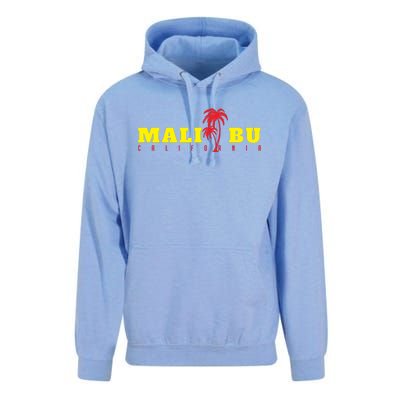 Malibu Beach California Souvenir Unisex Surf Hoodie