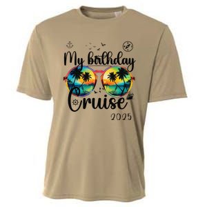 My Birthday Cruise 2025 Party Cruise Birthday Vacation. Cooling Performance Crew T-Shirt