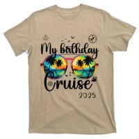 My Birthday Cruise 2025 Party Cruise Birthday Vacation. T-Shirt