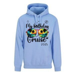 My Birthday Cruise 2025 Party Cruise Birthday Vacation. Unisex Surf Hoodie