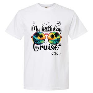 My Birthday Cruise 2025 Party Cruise Birthday Vacation. Garment-Dyed Heavyweight T-Shirt