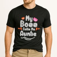 My Boss Calls Me Auntie Cooling Performance Crew T-Shirt