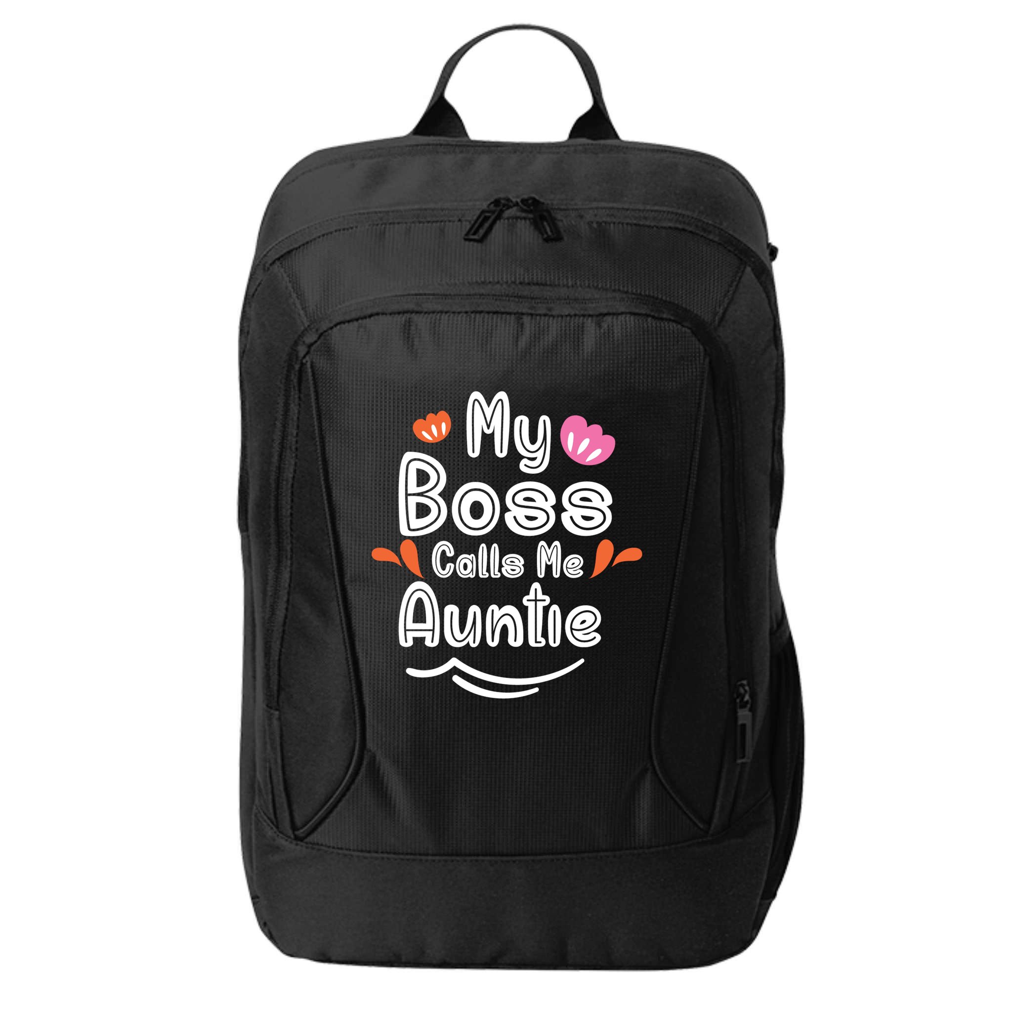 My Boss Calls Me Auntie City Backpack