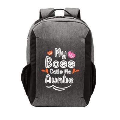 My Boss Calls Me Auntie Vector Backpack