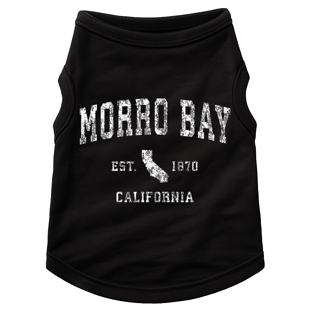 Morro Bay California Ca Vintage Doggie Tank