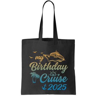 My Birthday Cruise Crew 2025 Family Costume Gift Bag