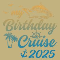 My Birthday Cruise Crew 2025 Family Costume Gift T-Shirt